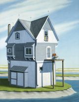 Cookoos Nest by Robin Lowe contemporary artwork painting