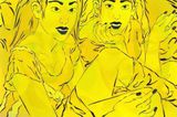 Girls are beautiful cars are too No.7 by Pu Jie contemporary artwork painting