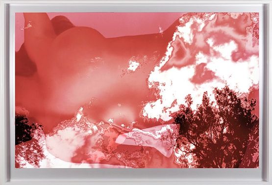 As I lay back on my Ancestral Land by Tracey Moffatt contemporary artwork Painting