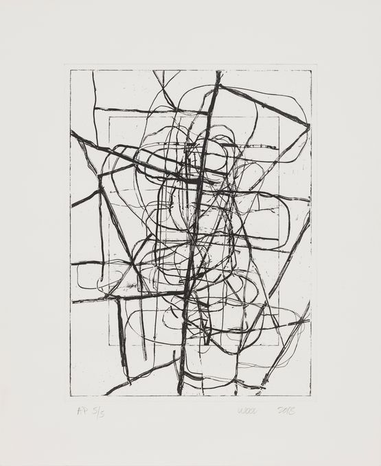 Untitled by Christopher Wool contemporary artwork Painting