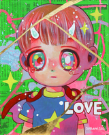 To Broken Things 4 by Hikari Shimoda contemporary artwork mixed media painting
