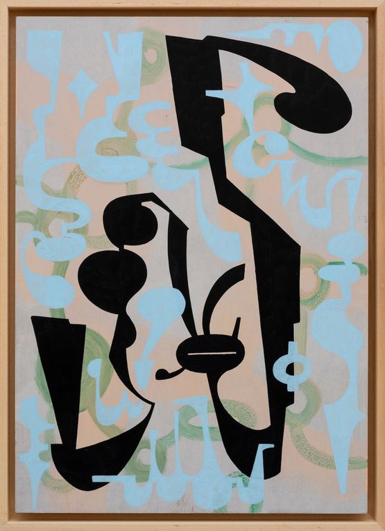 Asemic Writing Cannot Be Read It Is a Summons to Silenc by Memed Erdener contemporary artwork Painting