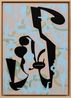 Asemic Writing Cannot Be Read It Is a Summons to Silenc by Memed Erdener contemporary artwork Painting