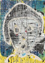 Untitled Kopf klein 4 by Christian Eisenberger contemporary artwork painting