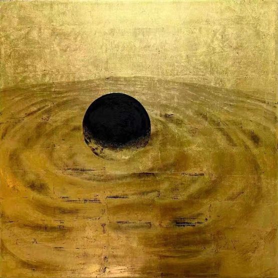 Image License  Occluded Center Square by Chen Xiaozhi contemporary artwork Painting