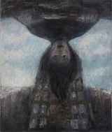 Incident in Camden Town by Alexis Hunter contemporary artwork painting