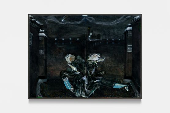 The expectation of guilt by Guglielmo Castelli contemporary artwork Painting