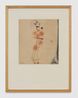 Senyora by Antoni Tapies contemporary artwork Works on Paper