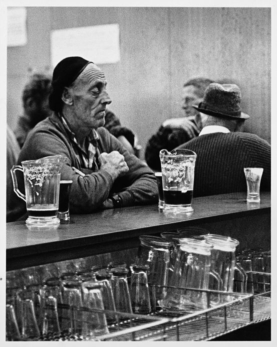 Pub Scene Stewart Island 1967 by Marti Friedlander contemporary artwork Photography