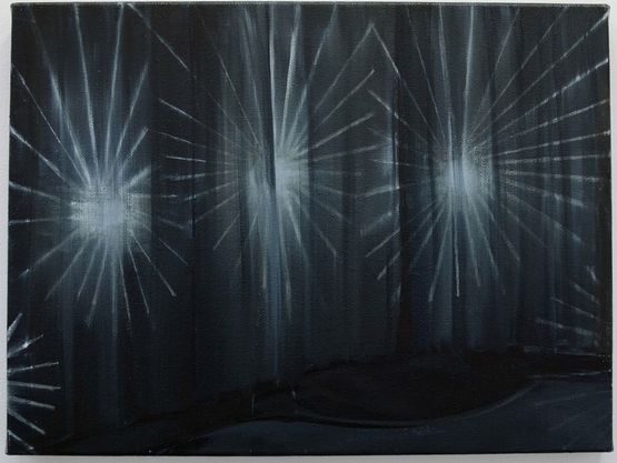 Logo 1 Stage by Jelena Telecki contemporary artwork Painting