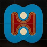 Sign 11 by Lubna Chowdhary contemporary artwork painting sculpture
