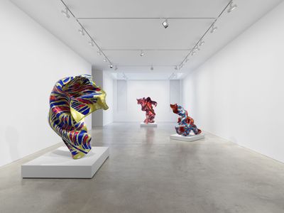 Yinka Shonibares Bronze Waves at James Cohan