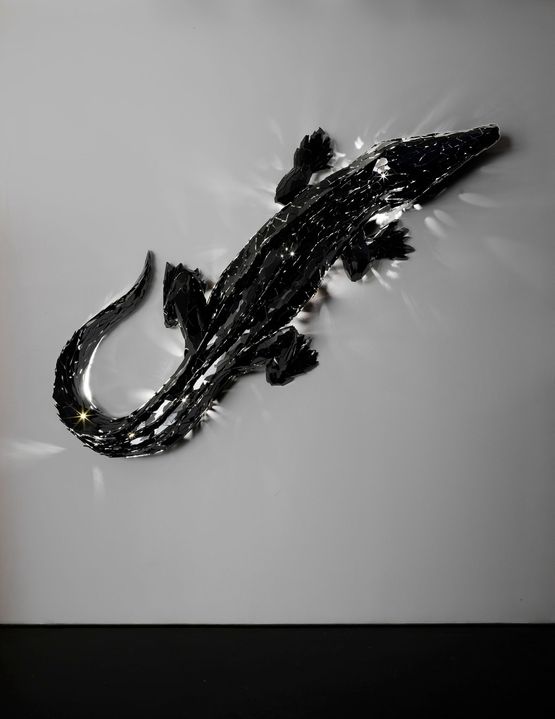 Untitled Black Crocodile New York by Frank Gehry contemporary artwork Sculpture