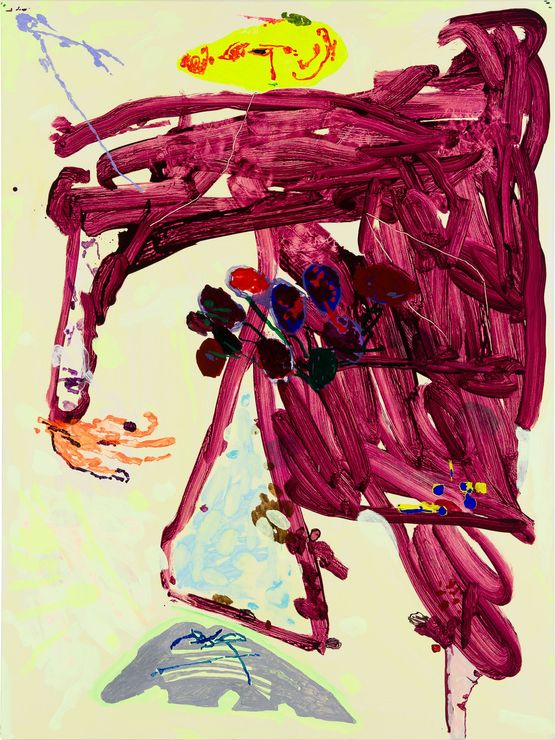 soft searching secret grapes by Tom Polo contemporary artwork Painting
