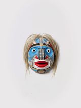Kwakwakawakw Musgamakw Dzawadaenuxw First Nation Bella Coola Ancestor Mask by Beau Dick contemporary artwork sculpture