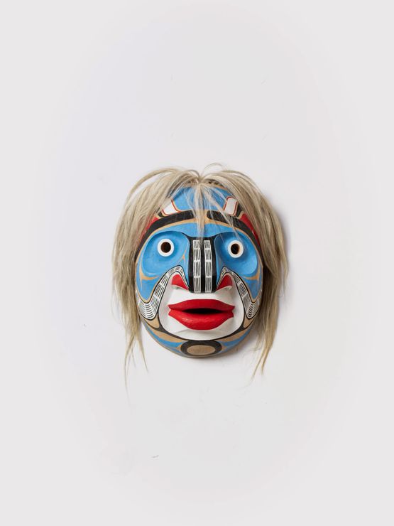 Kwakwakawakw Musgamakw Dzawadaenuxw First Nation Bella Coola Ancestor Mask by Beau Dick contemporary artwork Sculpture