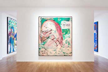 Contemporary art exhibition Jonathan Meese DOCTOR-DOC-DR.-HIGH NOON IS BACK WONDERLAND DE LARGE at Templon 30 rue Beaubourg Paris France
