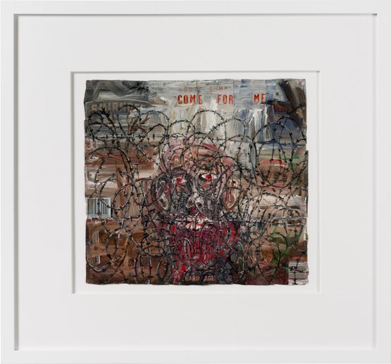 come for me by Fiona Hall contemporary artwork Painting
