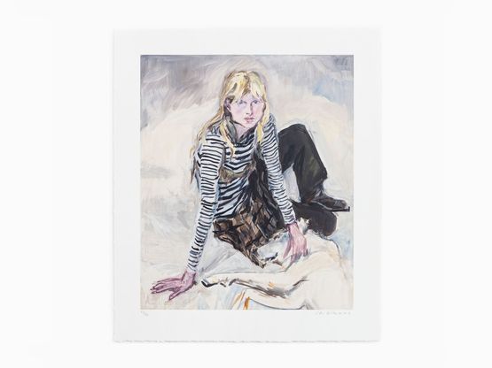 Anna with Kala by Jean-Philippe Delhomme contemporary artwork Print