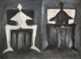 Two Parents by Mao Xuhui contemporary artwork painting
