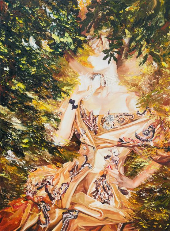 An Echo of Opulence by Ming Ying contemporary artwork Painting