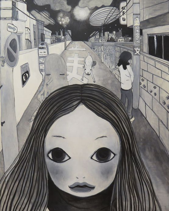 Untitled by Aya Takano contemporary artwork Painting