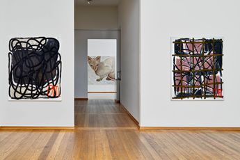 Contemporary art exhibition Edie Monetti Loves strange so real in the dark at Knust Kunz Gallery Editions Munich Germany
