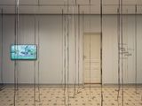 Knotting the rain by Esref Yldrm contemporary artwork installation