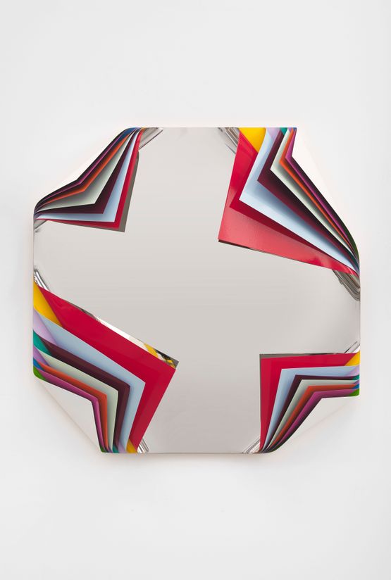 Metal Box You And Music by Jim Lambie contemporary artwork Sculpture