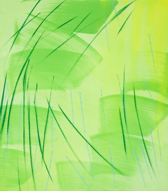 Le Jardin IX by Robert Zandvliet contemporary artwork Painting