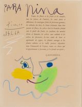 Visage Para Nina by Pablo Picasso contemporary artwork works on paper