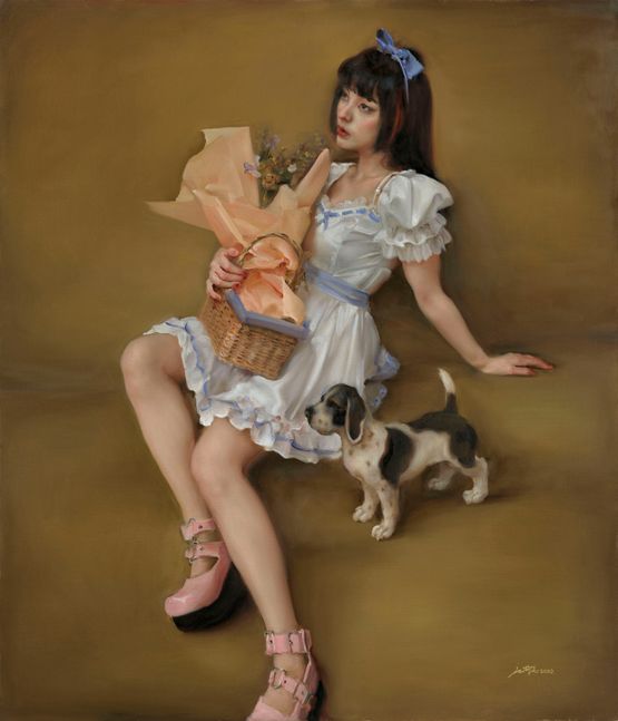 Adolescence by Pang Maokun contemporary artwork Painting