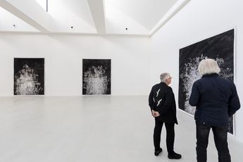 Contemporary art exhibition Angel Vergara Straatman Acts  Paintings at Axel Vervoordt Gallery Antwerp Belgium