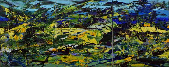 Path of Light by Ava Hsueh contemporary artwork Painting