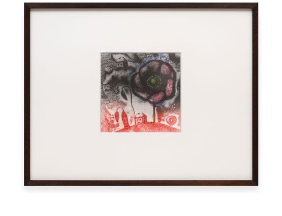 Untitled by Helen Marten contemporary artwork Works on Paper