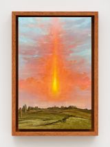 Burning Sky by Angela Lane contemporary artwork painting