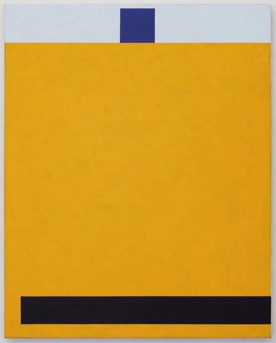 Chromatic Series I Yellow by Milan Mrkusich contemporary artwork Painting