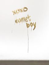 XOXO comet boy by Timothy Hyunsoo Lee contemporary artwork mixed media
