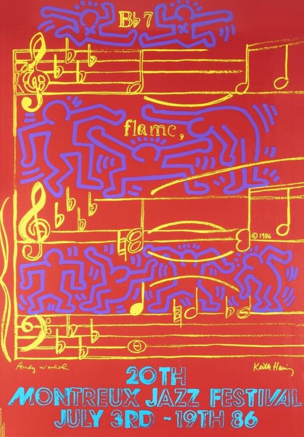 KEITH HARING & ANDY WARHOL