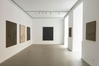 Contemporary art exhibition Antonia Ferrer Despues del agua at Alzueta Gallery Madrid Spain