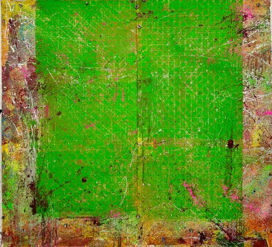 Greens Over Rich Soil by Bao Pei contemporary artwork Works on Paper