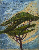 Portrait of Italy Through Its Trees V by Julian Schnabel contemporary artwork design