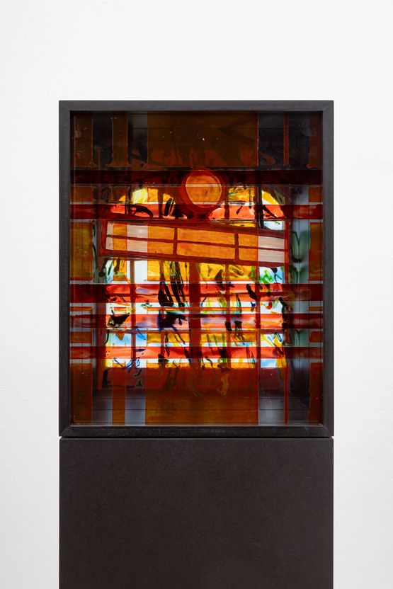 Composite 4 by Lewis Miller contemporary artwork Painting
