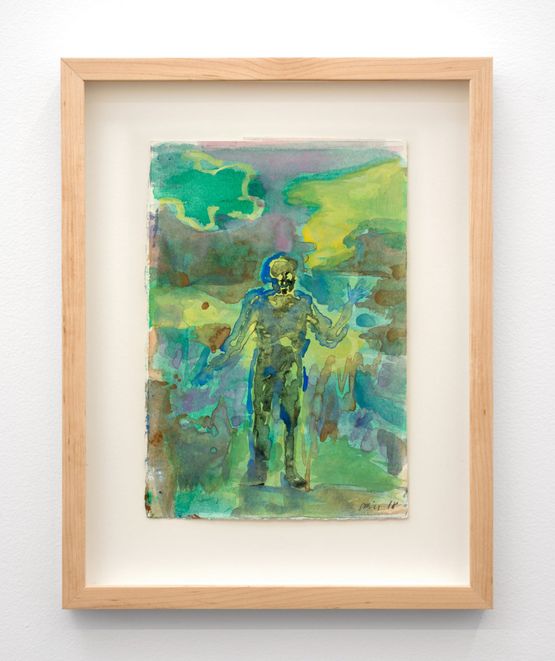 Untitled Green Haze by Seraphine Pick contemporary artwork Painting