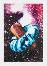 Mars et Venus 2eme version by Alain Jacquet contemporary artwork painting