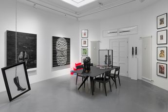 Contemporary art exhibition Michael Sayles Spotlight Intraspective at SETAREH SETAREH Berlin Germany