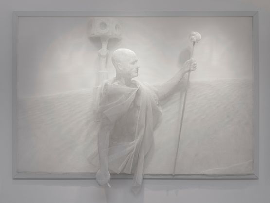Desert Stranger by Recycle Group contemporary artwork Sculpture