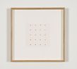 Untitled 20 solid red squares by Robert Barry contemporary artwork Works on Paper