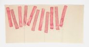 Undici segni by Giorgio Griffa contemporary artwork Painting