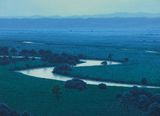 River bend by Kazuyuki Futagawa contemporary artwork works on paper